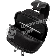 Рюкзак слинг мужской Piquadro Victor CA7174W143/N черный натур.кожа