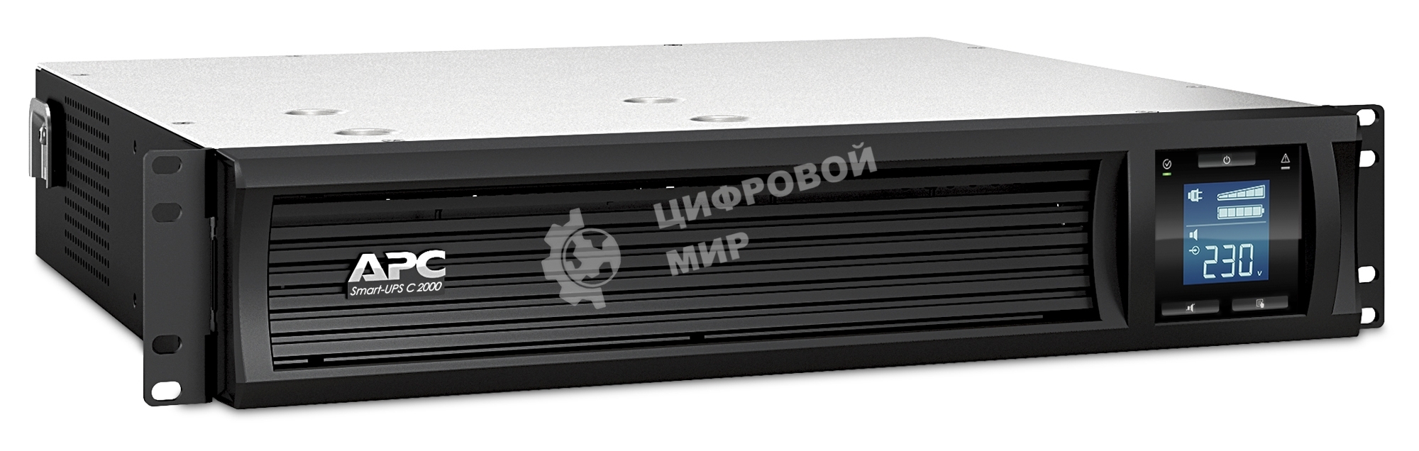 Источник бесперебойного питания APC Smart-UPS C SMC2000I-2U 1300Вт 2000ВА черный