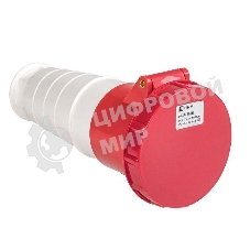 Розетка кабельная 63А 380В 3P+РЕ+N IP67 (235) EKF ps-235-63-380