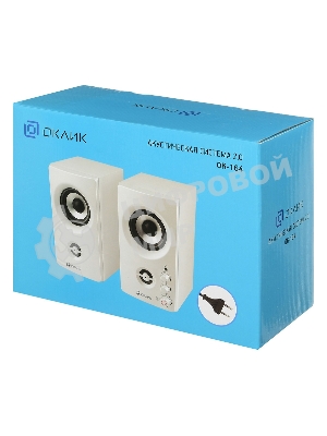 Акустическая система Oklick OK-164 2.0 белый 30Вт