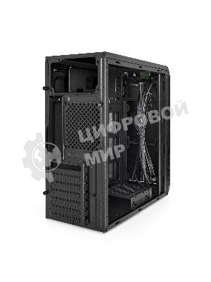 Компьютерный корпус Miditower ExeGate XP-334UC-XP400 (ATX, XP400 с вент. 12см, 1хUSB/1хUSB 3.0/1хTypeC, аудио, черный)