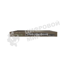 Коммутатор TENDA TEG5328F 24PORT 1000M 4SFP