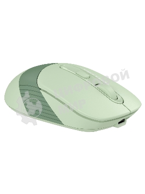 Мышь беспроводная A4Tech Fstyler FB10C зеленый, 2000 dpi, радиоканал, Bluetooth, USB, кнопки - 4