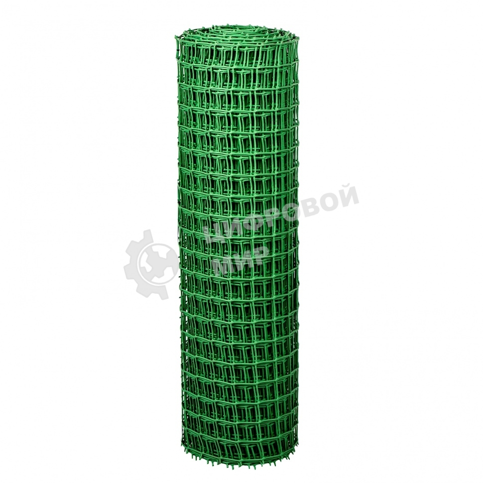 Садовая решетка Россия в рулоне 1x20 м, ячейка 50x50 мм - зеленая 64516