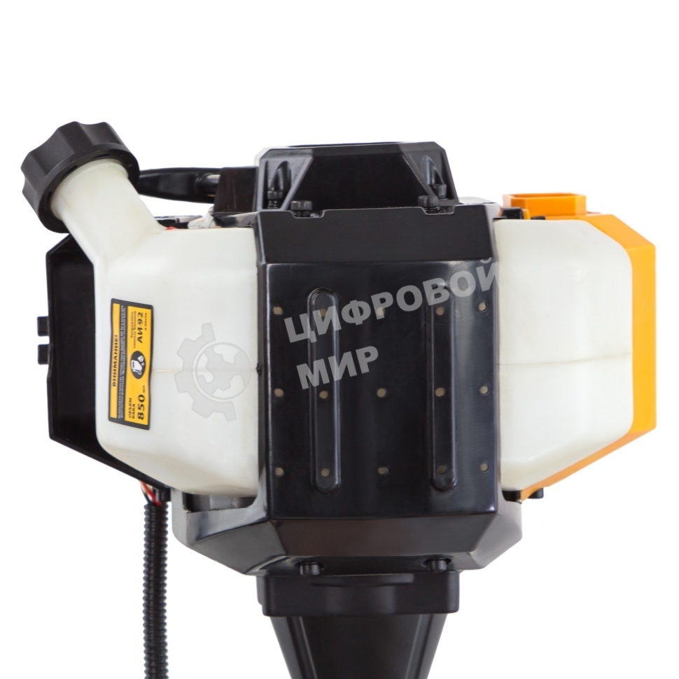 Триммер бензиновый Denzel DR-43S, 43 см3, разъемная штанга, состоит из 2 частей