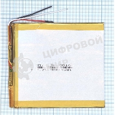 Аккумулятор Li-Pol (батарея) 3x100x105мм 3pin 3.7V/4000mAh