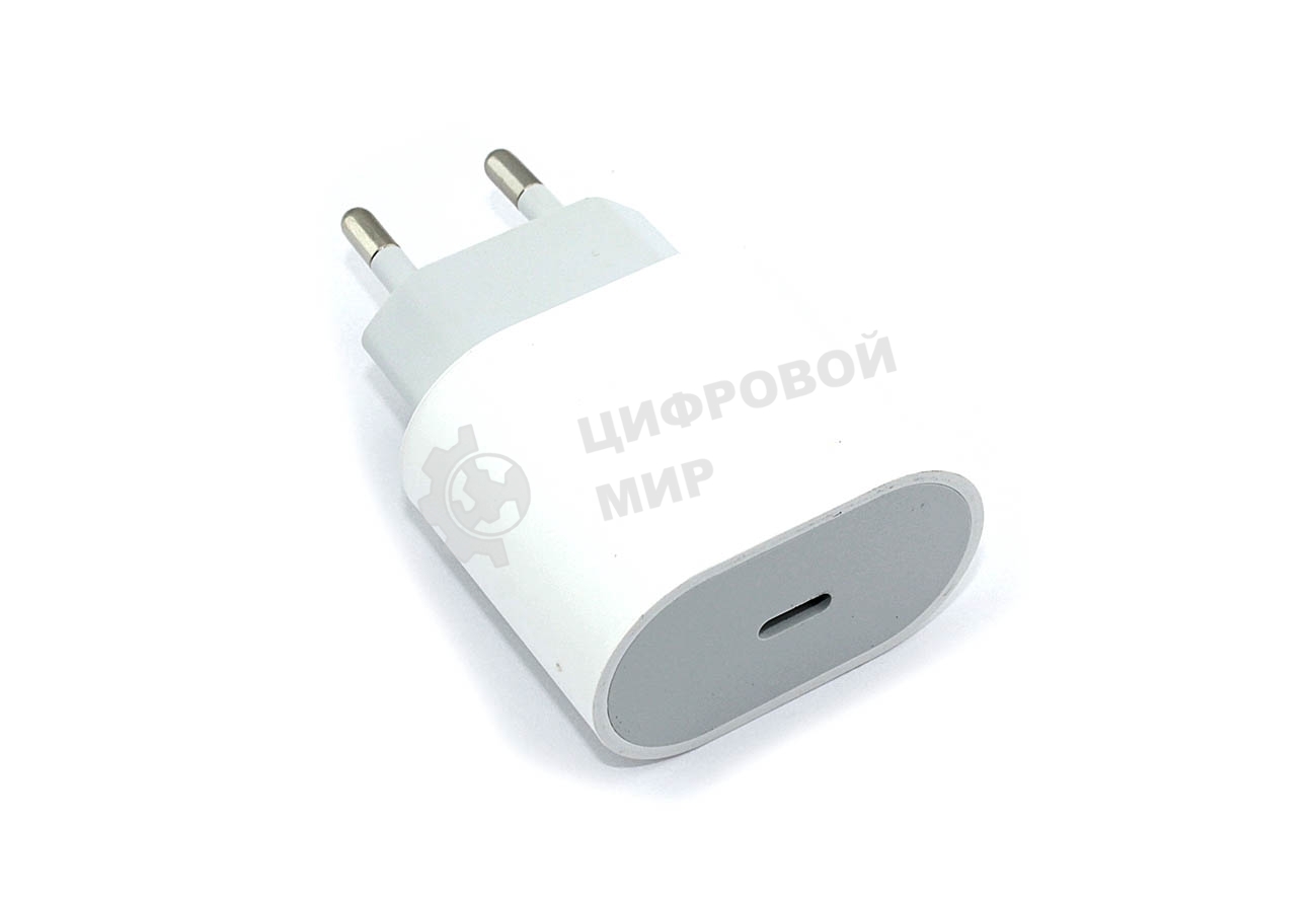 Блок питания (сетевой адаптер) Apple 5V 3A / 9V 2A / 12V 1.5A 18W USB Type-C OEM