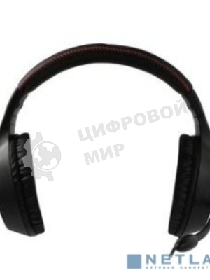 Гарнитура Redragon Pelias чёрный, проводная, 2 x mini jack 3.5 мм, подсветка