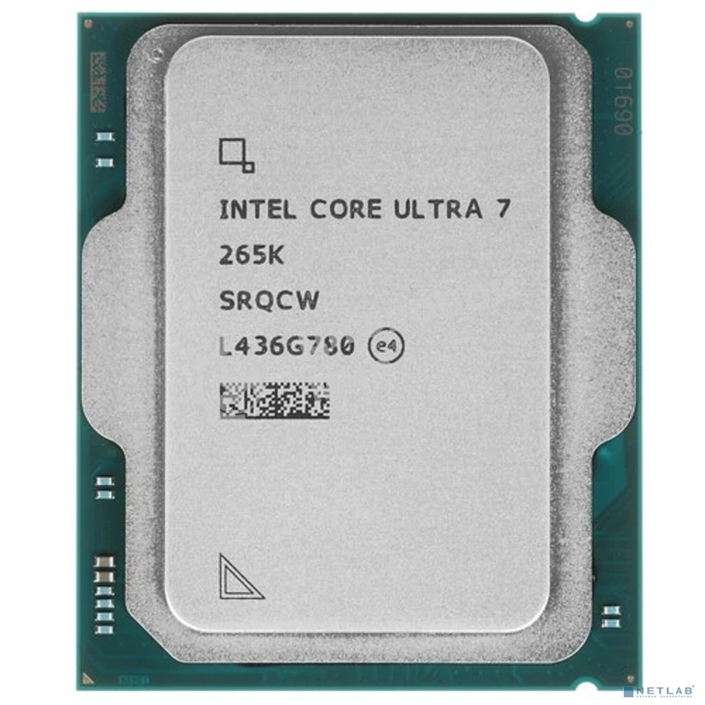 Процессор Intel Core Ultra 7 265K OEM (Arrow Lake, C20(12EC/8PC)/T20, 3,3/5,5GHz, GPU Intel Graphics, L2 36Mb, Cache 30Mb, TDP 125/250W, S1851)