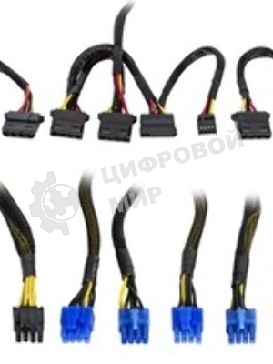 Блок питания серверный 1200W ExeGate EX292199RUS ServerPRO-1200RADS (ATX, for 3U+ cases, КПД 82% (80 PLUS), 14cm fan, 24pin, 2(4+4)pin, 6xPCIe, 8xSATA, 4xIDE, Cable Management, black)