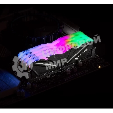 Память DDR5 2x16GB 5600MHz A-Data AX5U5600C4616G-DTAMRBK XPG Armax RGB RTL Gaming PC5-44800 CL46 DIMM UDIMM ECC 288-pin 1.1В kit single rank с радиатором Ret