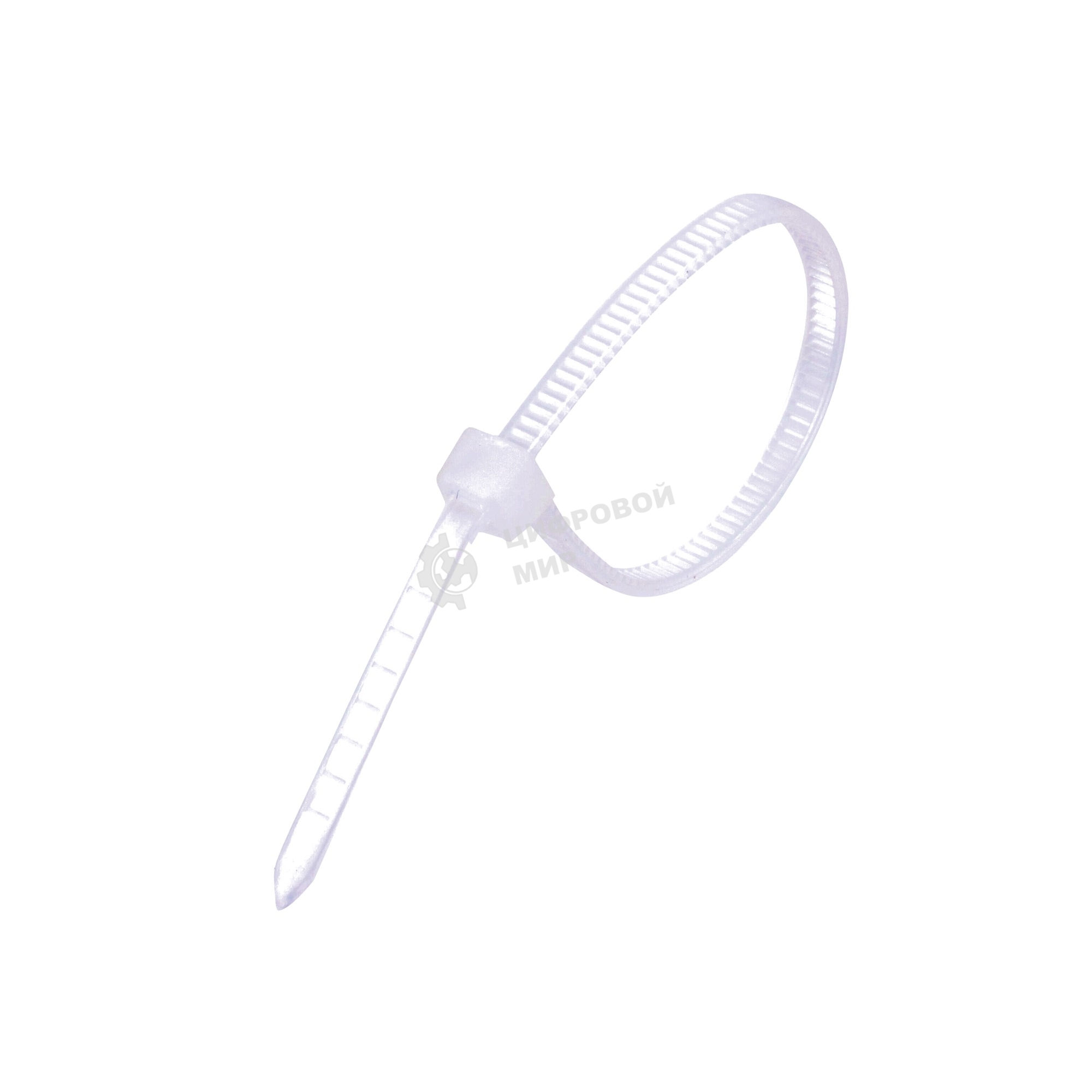 Стяжка нейлоновая Exegate EX253848RUS неоткрывающаяся CV-150W, 150 мм, упак. 100 шт белый