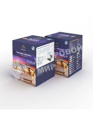 Гирлянда Neon-night Айсикл (бахрома) светодиодный, 2,4х0,6м, эффект мерцания, белый провод, 230 В, диоды белые, 88 LED