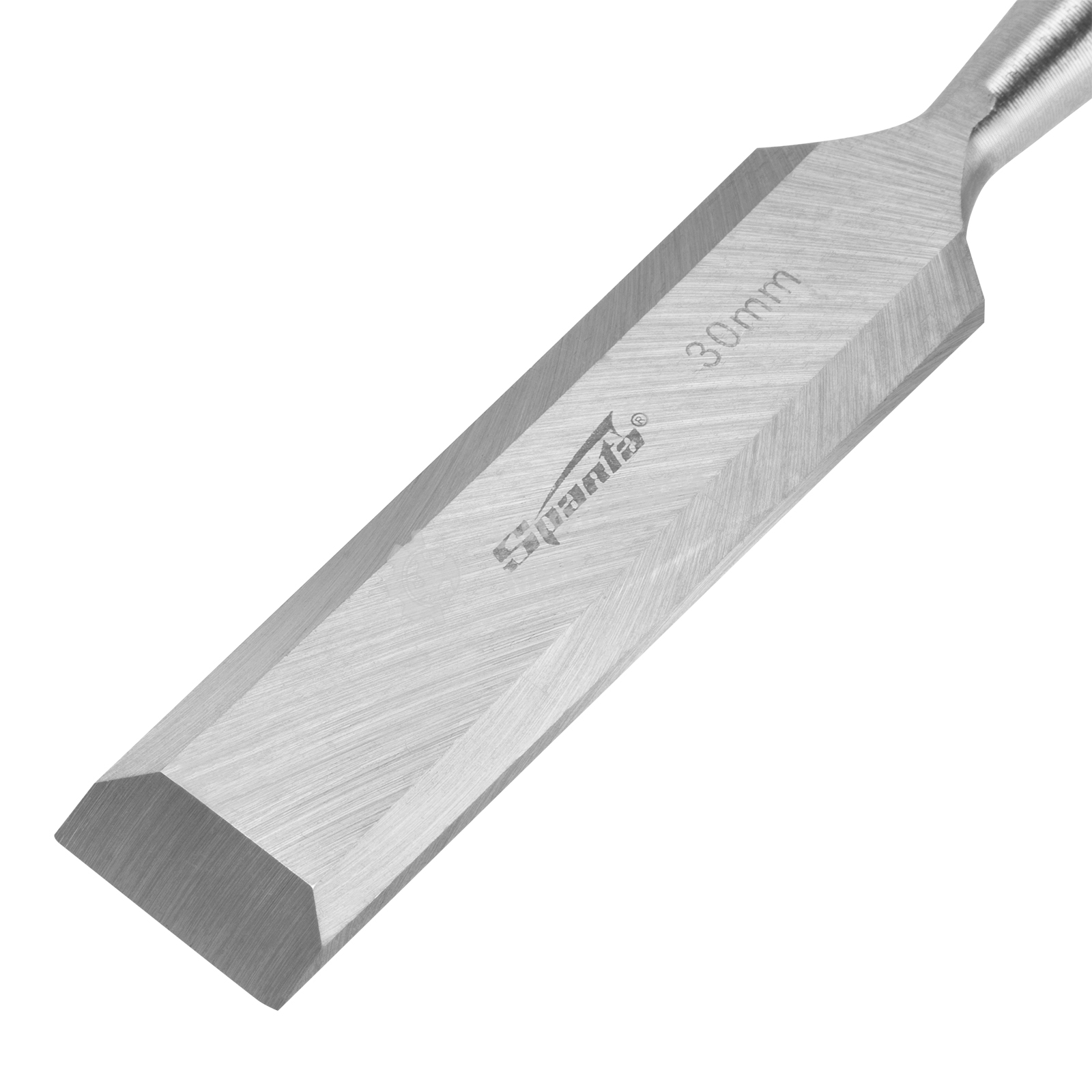 Стамеска Sparta 30 мм, плоская, пластиковая рукоятка