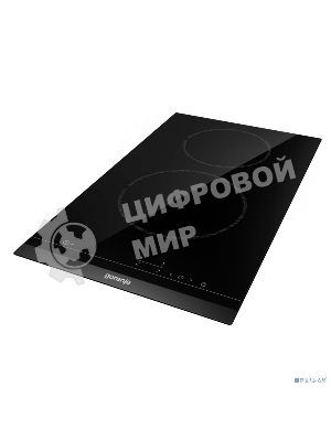 Варочная панель Gorenje ECT321BCSC, конфорок: 2 шт., стеклокерамика, независимая, черный