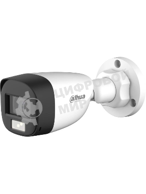Камера видеонаблюдения аналоговая Dahua DH-HAC-HFW1200CLP-IL-A-0360B-S6 3.6-3.6мм HD-CVI HD-TVI цв. корп.:белый (DH-HAC-HFW1200CLP-IL-A-0360B)