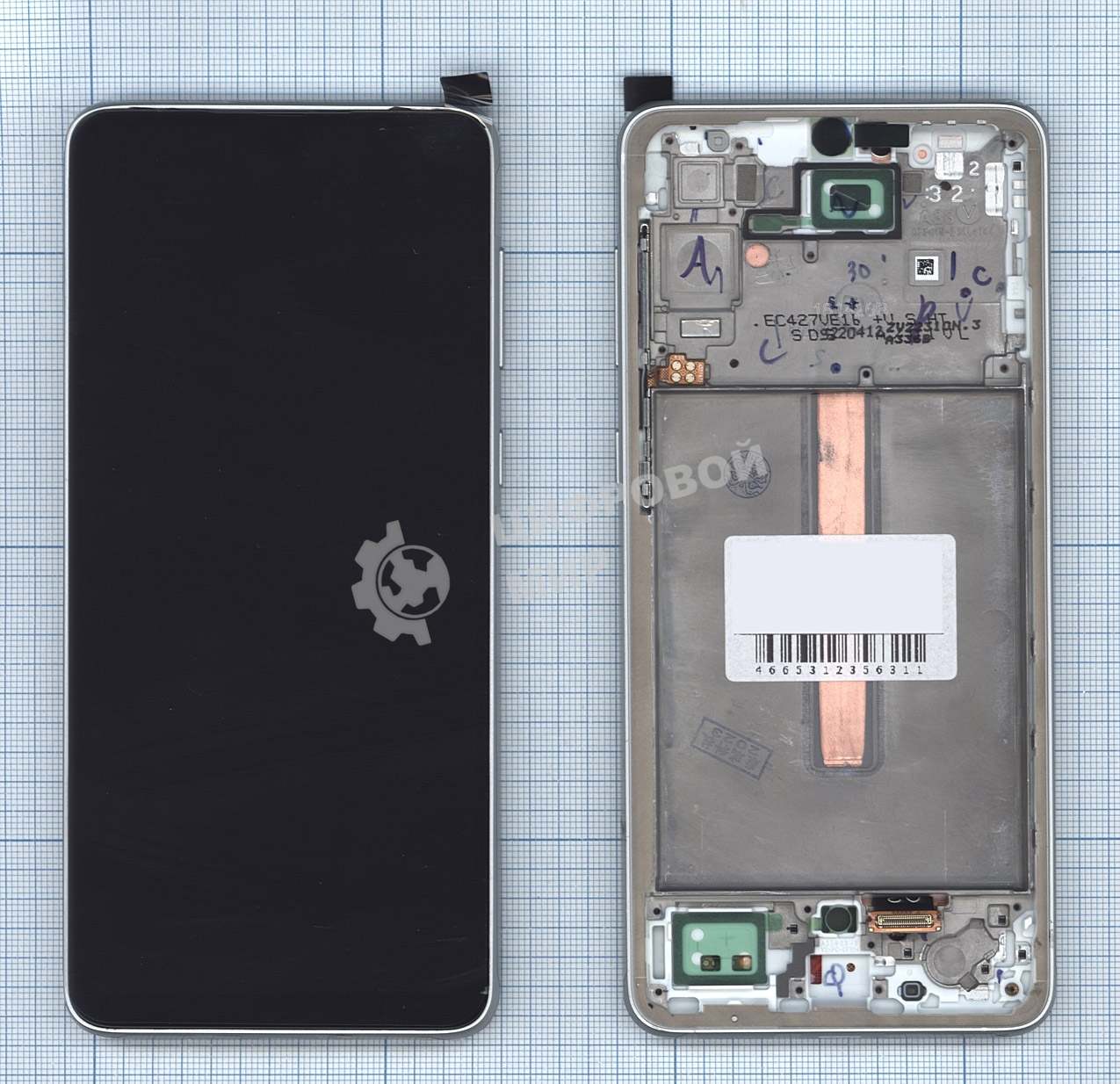 Дисплей для Samsung Galaxy A33 SM-A336B/DSN, белый