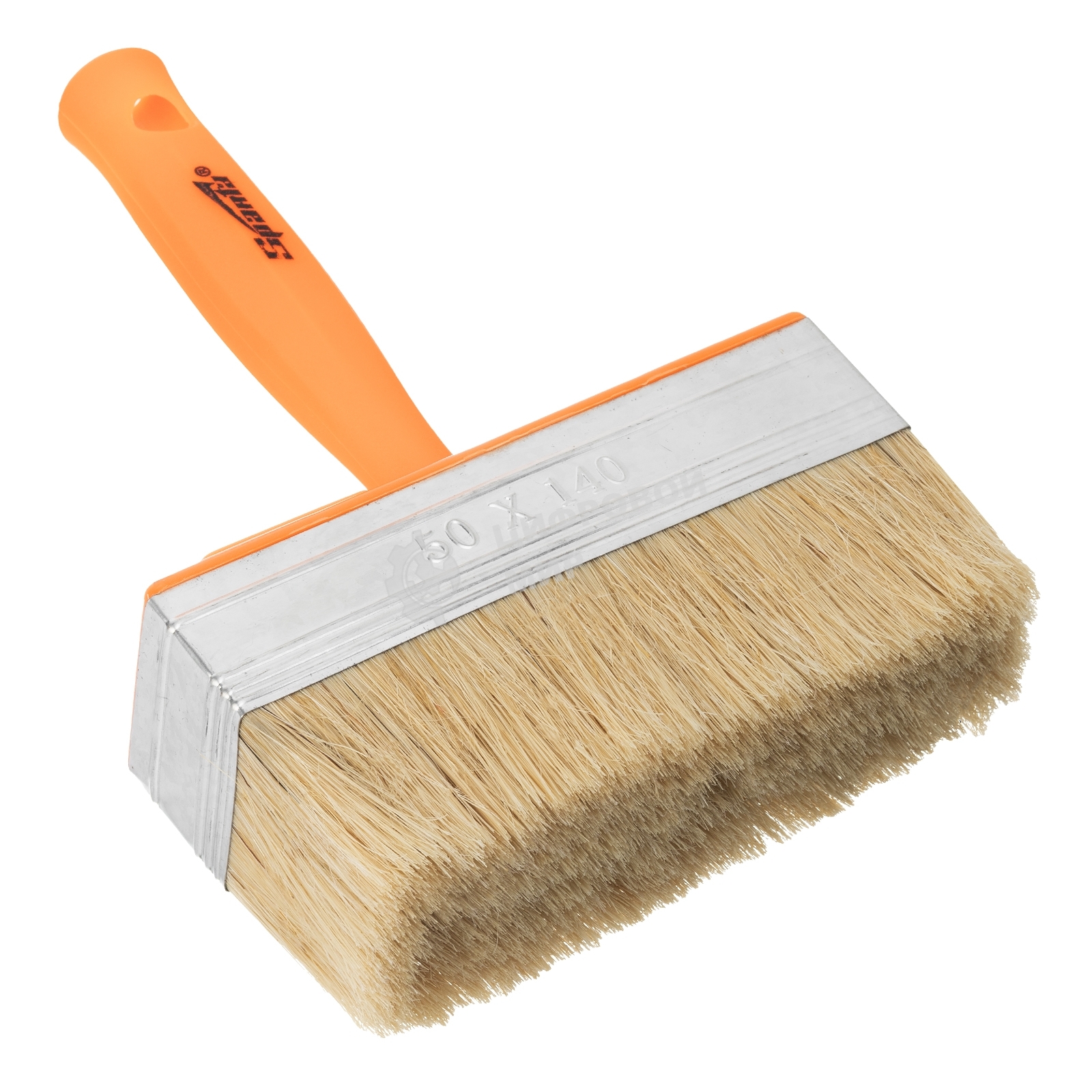 Кисть-ракля Sparta 50х140 мм, натуральная щетина, пластмассовый корпус, пластмассовая рукоятка