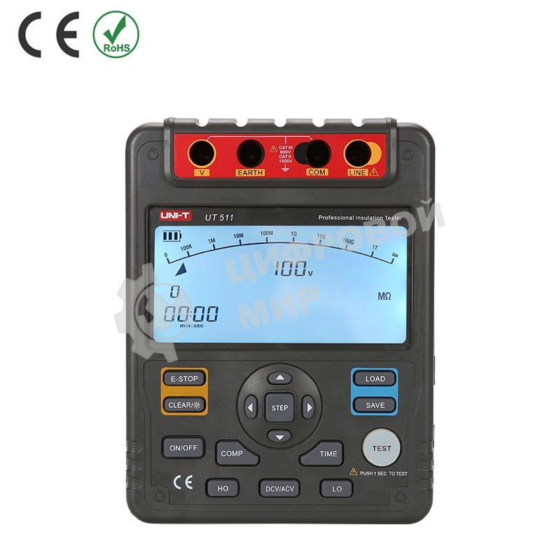 Измеритель сопротивления изоляции UNI-T UT511