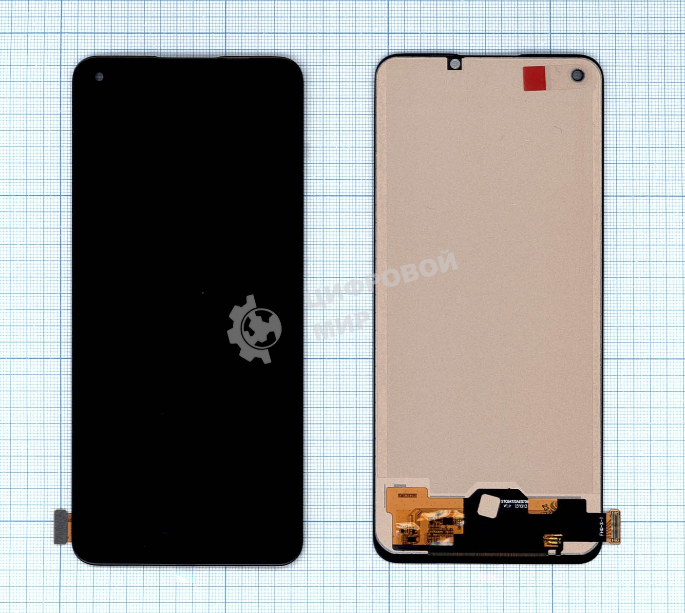 Дисплей для Realme 10 (TFT) черный