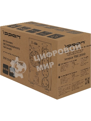 Источник бесперебойного питания Ippon Innova TbE 2000 1800Вт 2000ВА черный