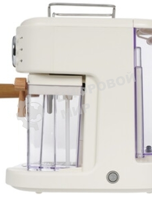 Кофеварка рожковая Maunfeld MF-737BG PRO бежевый, исп. кофе - молотый, 1.5 л, 1250 Вт, 15 бар