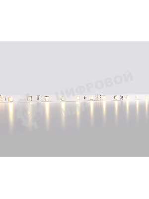 Светодиодная лента Ambrella light GS3001 2835 60Led/ 6W m/ 24V IP20 3000K/ 5000*8*1.2mm (2 конт.)