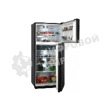 Холодильник Sharp SJ-XG55PMBK черный двухкамерный 394/162л морозилка сверху, No Frost