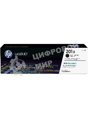 Тонер Картридж HP 201X CF400X черный для HP CLJ Pro M252/M277 (2800 стр.)