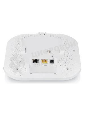 Гибридная точка доступа Zyxel NebulaFlex Pro WAX610D, WiFi 6, 802.11a/b/g/n/ac/ax (2,4 и 5 ГГц), MU-MIMO, антенны 4x4 с двойной диаграммой, до 575+2400 Мбит/с, 1xLAN 2.5GE, 1xLAN GE, PoE, защита от 4G