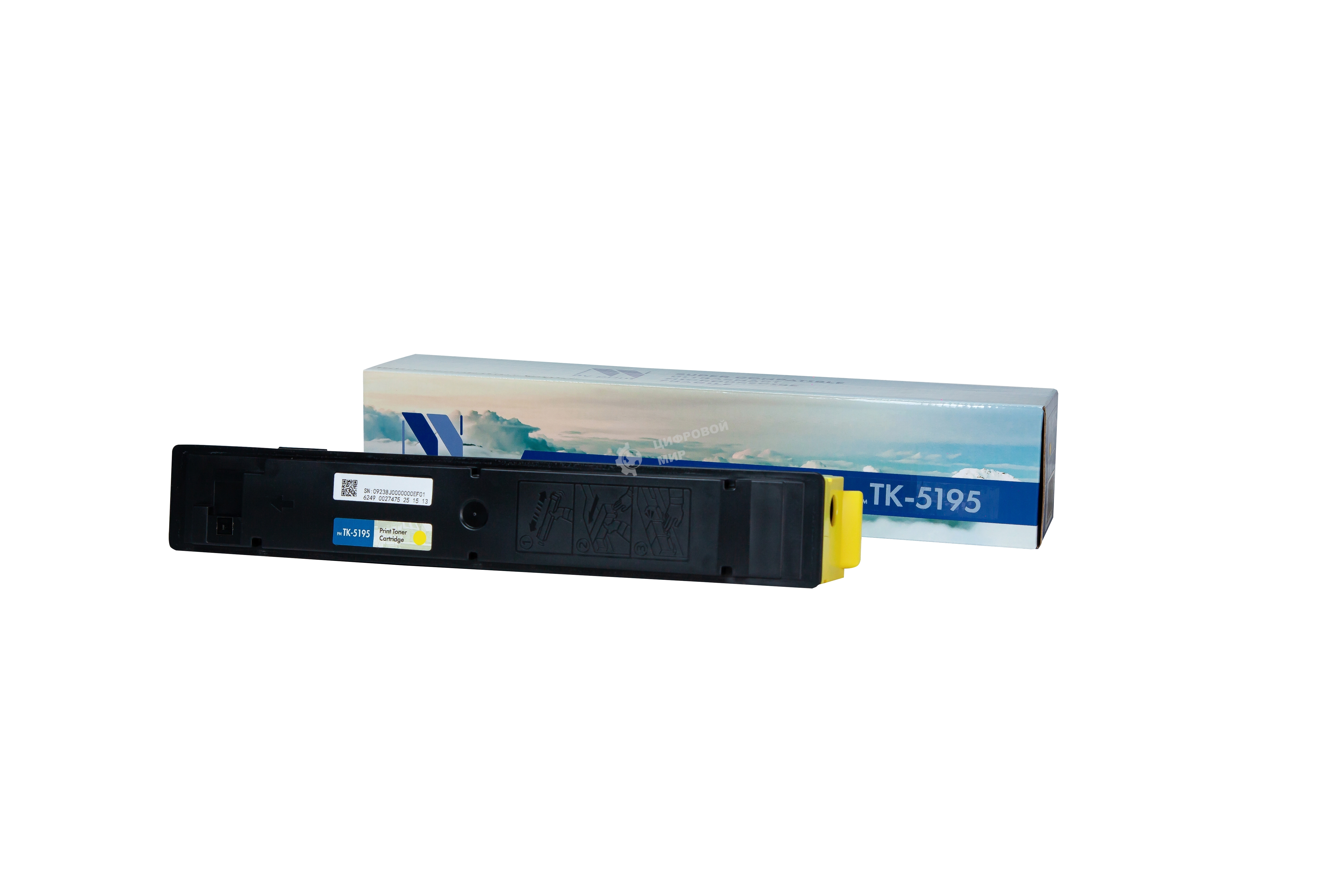 Картридж NVPrint совместимый NV-TK-5195 Yellow для Kyocera 306ci (7000k)