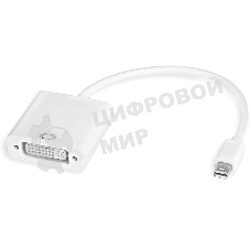 Адаптер-переходник Greenconnect Apple mini DisplayPort 20M > DVI 24+5F (GCR-MDP2DVI)