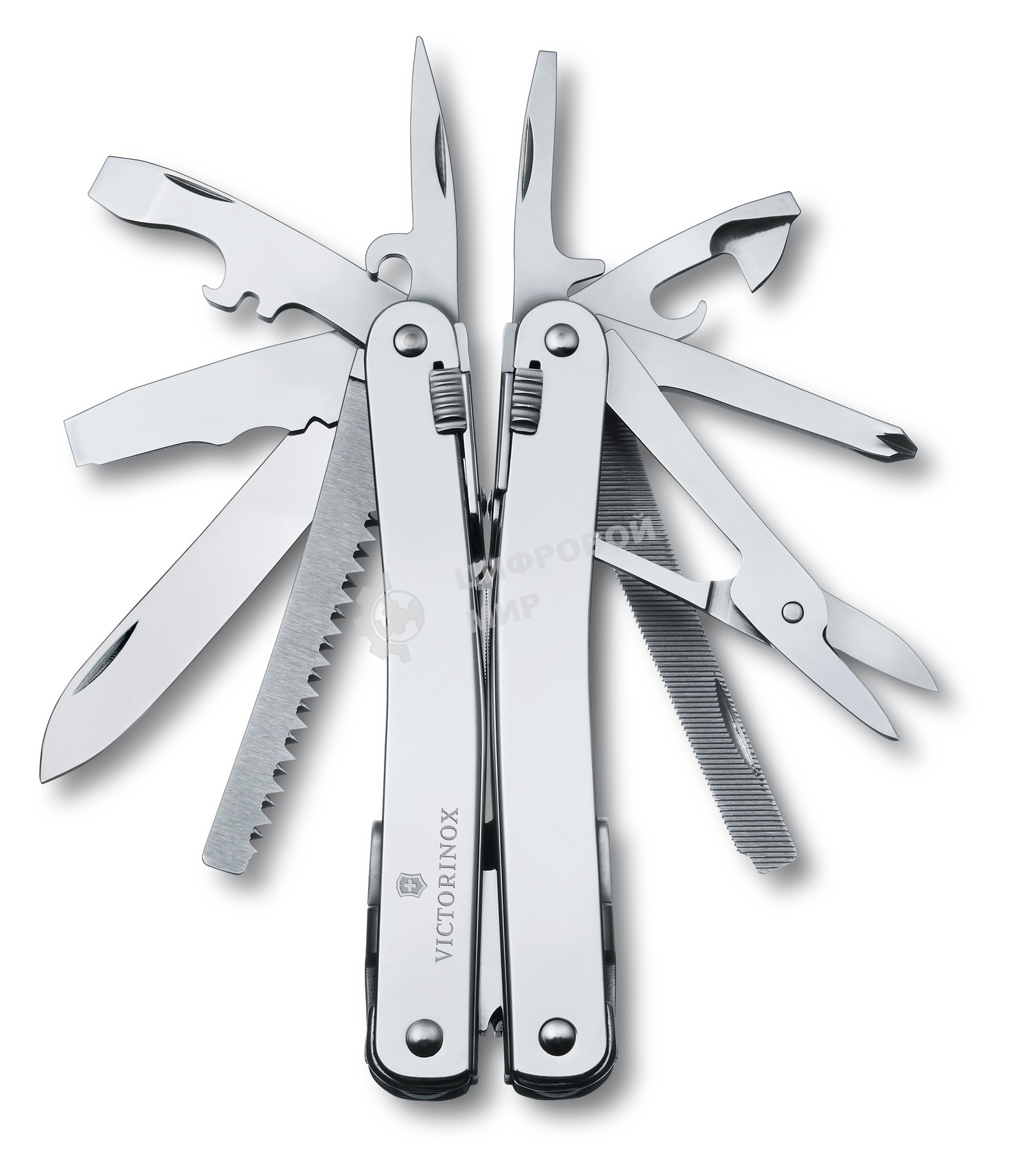 Мультитул Victorinox SwissTool Spirit X (3.0224.N) 105мм 26функц. серебристый подар.коробка