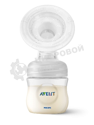 Ручной молокоотсос Philips SCF430/10. В комплекте: 1 ручной молокоотсос, соска серии Natural, фиксирующее кольцо, крышка для транспортировки