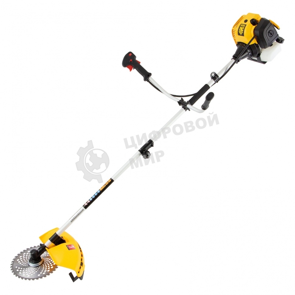 Триммер Denzel DT 52S бензиновый 52см3 3 лс. разъемная штанга состоит из 2 частей