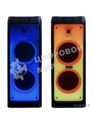 Акустическая система Midi TWS/BT/USB/TF/FM/ДУ GM-205 черный