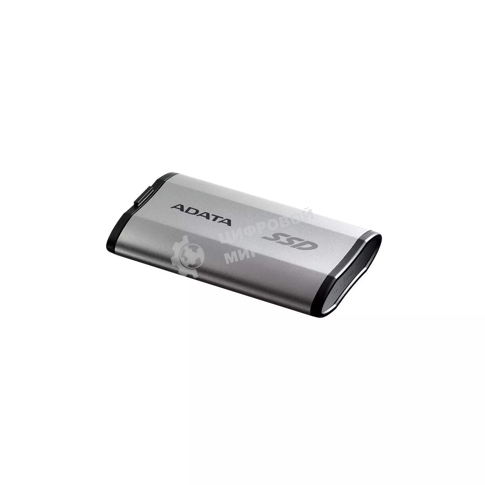 Внешний SSD ADATA SD810, 2TB, USB 3.2 Gen 2x2 Type-C, R/W 2000/2000, серебристый