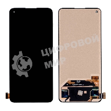 Дисплей для Realme GT Neo 2, OnePlus 9RT в сборе с тачскрином (TFT) черный