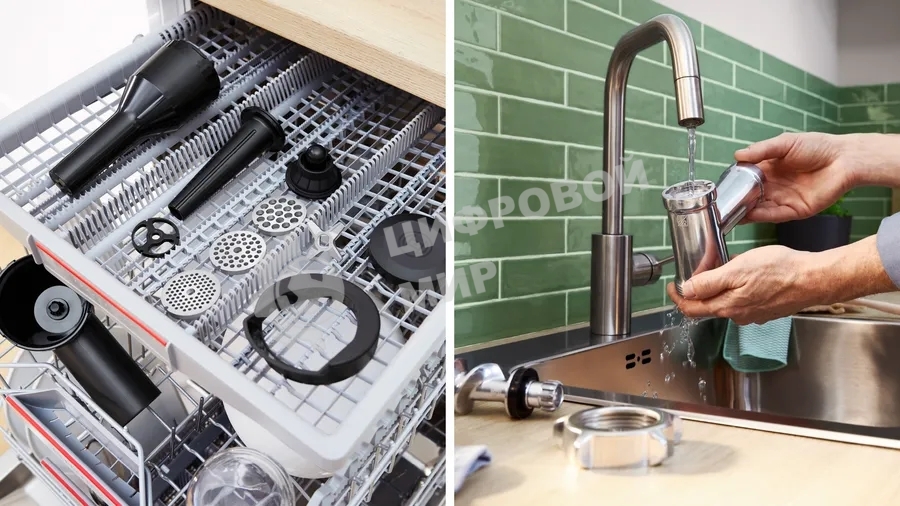 Мясорубка электрическая Bosch MFWS440B черный, 1900 Вт, 2.5 кг/мин, реверс, защита от перегрузки, насадки - 7