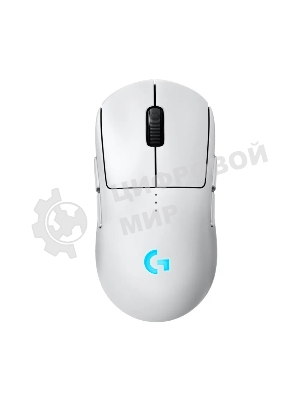 Мышь беспроводная Logitech G PRO 2 LIGHTSPEED белый, 32000 dpi, радиоканал, USB, кнопки - 8