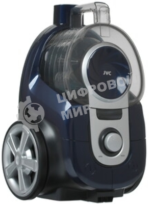 Пылесос JVC JH-VC430 синий, 360/2100 Вт, уборка сухая, пылесборник контейнер, 2.5 л
