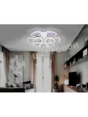 Светильник Ambrella light FA2922 CH хром 138W 600*600*130 (ПДУ РАДИО 2.4)