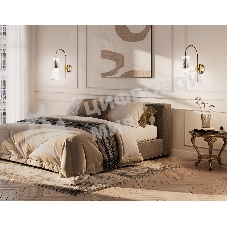 Настенный светильник Ambrella light LH55705 BS/CL латунь/прозрачный E14 max 40W 220*90*300