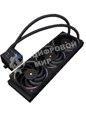 Система жидкостного охлаждения Thermalright Core Matrix 360 черный, 360 мм, 3x120 мм, 2150 об/мин, 27 дБ, 4 pin PWM, ARGB