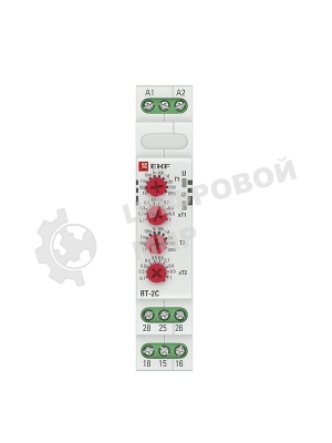 Реле времени RT-2C (2 регулир. порога вр. 2 исп. конт.) EKF rt-2c