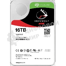Жесткий диск HDD 16Tb 7200rpm SATA Seagate IronWolf 3.5