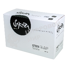 Картридж Sakura Q7551X для лазерного принтера HPP3005/P3005n/P3005d/P3005dn/3005x/M3027MFP/M3027xMFP/M3035MFP/M3035xsMFP черный, 13000 к.