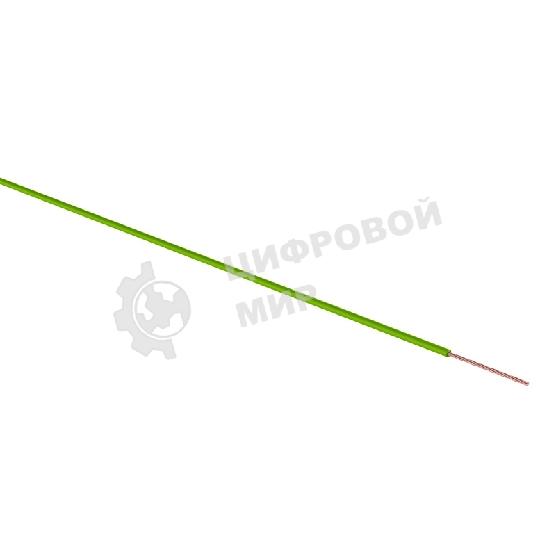 Провод ПГВА Rexant 1х2.50 мм², зеленый, бухта 100 м