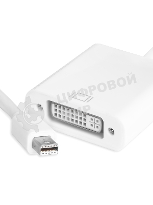 Адаптер-переходник Greenconnect Apple mini DisplayPort 20M > DVI 24+5F (GCR-MDP2DVI)