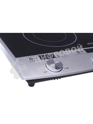 Плита настольная электрическая Hyundai HYC-0103 серебристый/черный стеклокерамика (настольная)